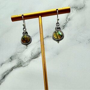 Labradorite 925 sterling silver earrings